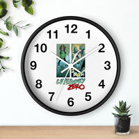 Category Zero (Logo Girl Design) - Wall Clock