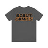 Scout Comics - Black Logo - Unisex Jersey Short Sleeve Tee