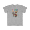 Misfitz Clubhouse - Logo/Skateboard Design - Kids Regular Fit Tee