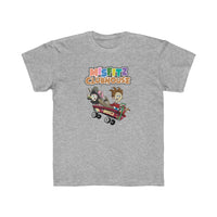 Misfitz Clubhouse - Logo/Skateboard Design - Kids Regular Fit Tee