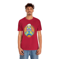 Kingjira - Pizza Monster -Unisex Jersey Short Sleeve Tee