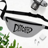 Distorted (Logo Design) - Grey Fanny Pack