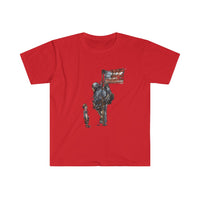 The Space Cadet - Neil and Astronaut - Unisex Softstyle T-Shirt