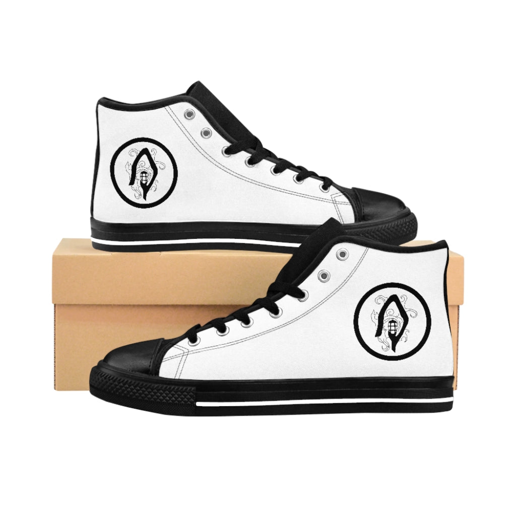 The Shepherd - Fire Logo -Men's High-top Sneakers