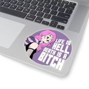 Omega Gang - Life is Hell - Kiss-Cut Stickers