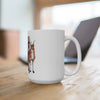 By The Horns (Group Design) - White Coffee Mug 15oz