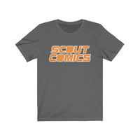Scout Comics (Orange Logo)  - Unisex Jersey T-Shirt