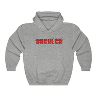 Drexler (Red Logo Design) - Heavy Blend™ Hooded Sweatshirt