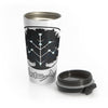 White Ash (Logo Design) - Stainless Steel Travel Mug