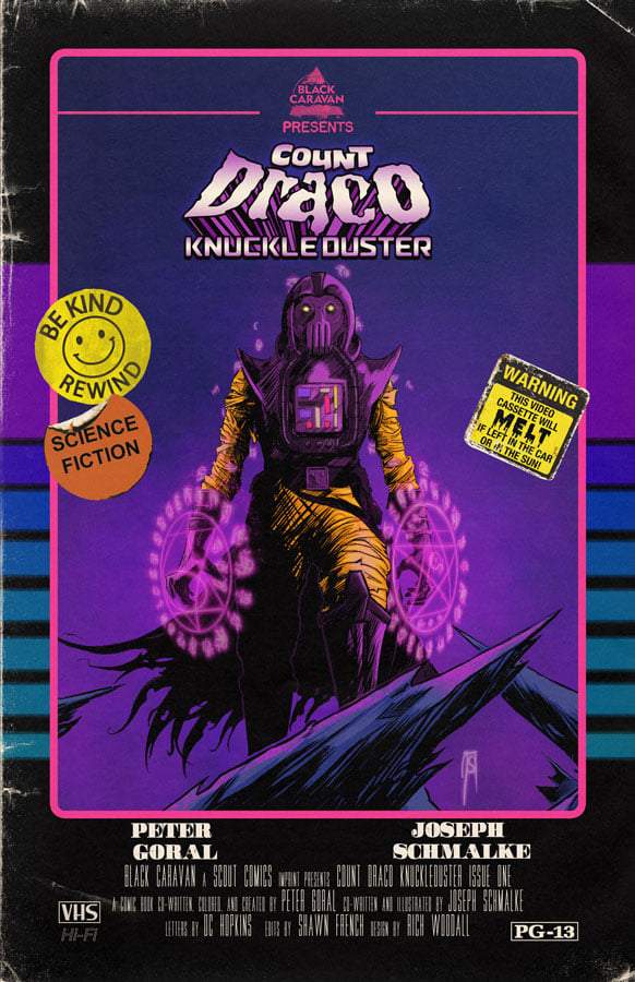 Count Draco Knuckleduster #1 - Secret VHS Variant Covert