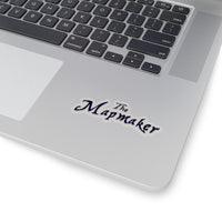 The Mapmaker (Logo Design) - Kiss-Cut Stickers