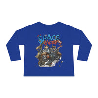 The Space Cadet - Lunar Rover & Logo Design - Toddler Long Sleeve Tee