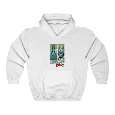 Category Zero (Logo Girl Design)  -  Heavy Blend™ Hooded Sweatshirt