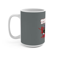 Drexler (Bullet Hole Design) - Grey Coffee Mug 15oz