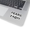 Frank At Home On The Farm (Logo Design) - Kiss-Cut Stickers