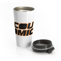 Scout Comics (Black Logo) - Stainless Steel Travel Mug