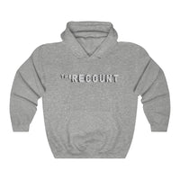 The Recount (Grey Logo Design) - Heavy Blend™ Hooded Sweatshirt