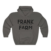 Frank At Home On The Farm (Logo Design) - Heavy Blend™ Hooded Sweatshirt