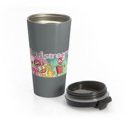 Soulstream (Villian Design) - Grey Stainless Steel Travel Mug