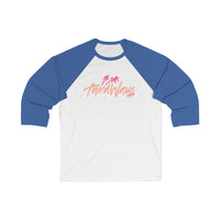 Third Wave 99 - Passion Fruit Design - Unisex 3\4 Sleeve Baseball Tee