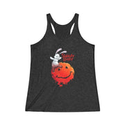 Stabbity Bunny (#1 Cover Design) - Women's Tri-Blend Racerback Tank