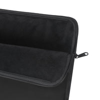 The Recount (Grey Logo Design) - Black Laptop Sleeve