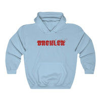 Drexler (Red Logo Design) - Heavy Blend™ Hooded Sweatshirt