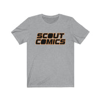 Scout Comics (Black Logo)  - Unisex Jersey T-Shirt