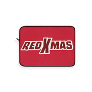 Red XMAS (Logo Design) - Red Laptop Sleeve