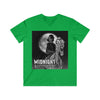 Midnight Western Theatre - Men's Fitted V-Neck Short Sleeve Tee