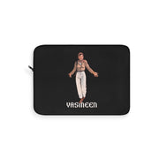 Yasmeen (Open Arms Design) - Black Laptop Sleeve