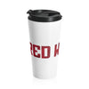 Red Winter (Logo Design) - Stainless Steel Travel Mug