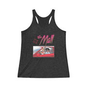 The Mall (Sports Car Design) - Women's Tri-Blend Racerback Tank