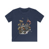 The Space Caded - Lunar Rover Design - Kids Softstyle Tee