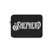 The Shepherd (Logo Design) - Black Laptop Sleeve