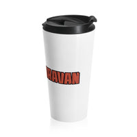 Planet Caravan (Logo Design) - Stainless Steel Travel Mug