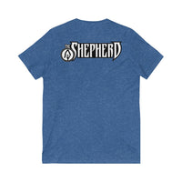 The Shepherd (Chibi Legio Design) -Unisex Jersey Short Sleeve V-Neck Tee