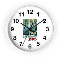 Category Zero (Logo Girl Design) - Wall Clock