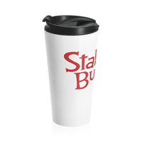 Stabbity Bunny (Logo Design) - Stainless Steel Travel Mug