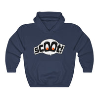 Scoot Logo Design - Unisex Heavy Blend™ Hooded Sweatshirt