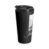 Forever Maps (Horseback Design) - Black Stainless Steel Travel Mug