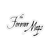 Forever Maps (Logo Design) - Kiss-Cut Stickers
