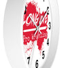 Long Live Pro Wrestling (Red Logo Design) - Wall Clock