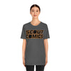 Scout Comics - Black Logo - Unisex Jersey Short Sleeve Tee