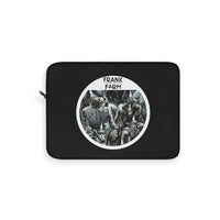 Frank At Home On The Farm (Design One) - Black Laptop Sleeve