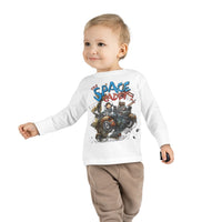 The Space Cadet - Lunar Rover & Logo Design - Toddler Long Sleeve Tee