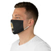 White Ash (Chapter Six Design) - Black Fabric Face Mask