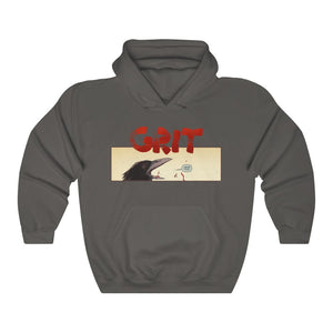 GRIT (Crow Design) - Heavy Blend™ Hooded Sweatshirt