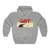 GRIT (Crow Design) - Heavy Blend™ Hooded Sweatshirt