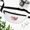 The Mall (Logo Design) - White Fanny Pack